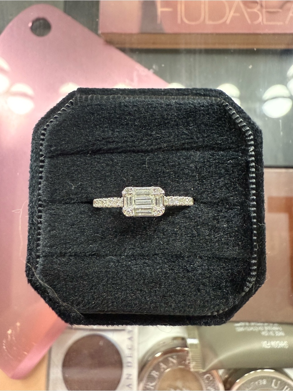 White Gold Diamond Ring